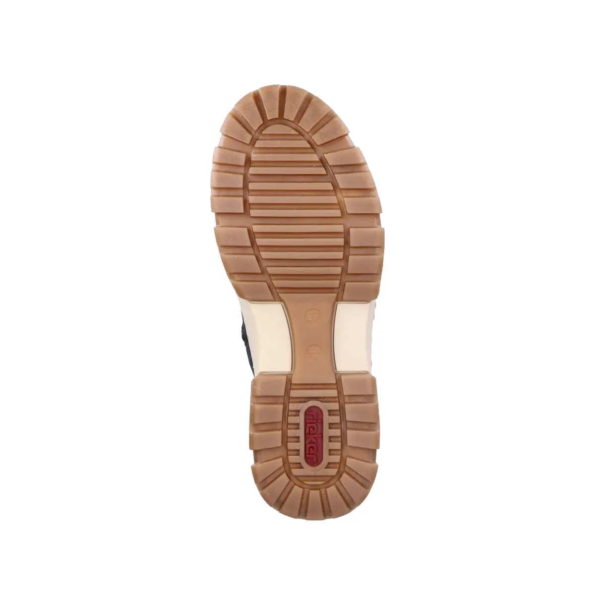 Rieker Schnürstiefelette Schnürstiefelette In Pazifik/pazifik/mogano/beige 5 Rieker Schnürstiefelette Schnürstiefelette In Pazifik/pazifik/mogano/beige – Bild 3