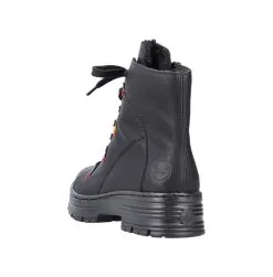 Rieker -Rieker rieker schnurstiefelette schnurstiefelette in schwarz jeans wine honig liane 1