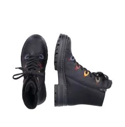 Rieker Schnürstiefelette Schnürstiefelette In Schwarz/jeans/wine/honig/liane 9 Rieker Schnürstiefelette Schnürstiefelette In Schwarz/jeans/wine/honig/liane -Rieker rieker schnurstiefelette schnurstiefelette in schwarz jeans wine honig liane 3