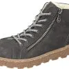 Rieker Schnürstiefeletten In Anthrazit -Rieker rieker schnurstiefeletten in anthrazit