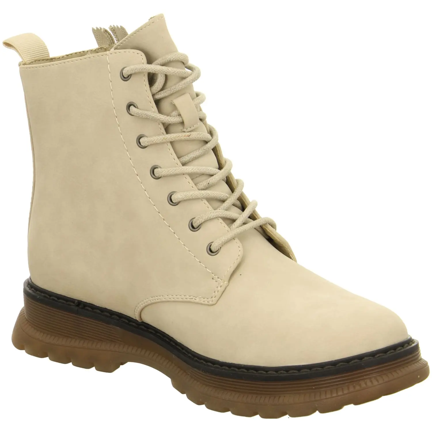 Rieker Schnürstiefeletten In Beige 7 Rieker Schnürstiefeletten In Beige – Bild 5