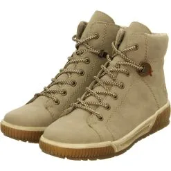 Rieker Schnürstiefeletten In Beige