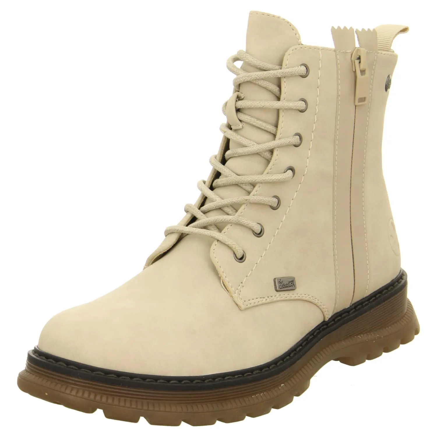 Rieker Schnürstiefeletten In Beige 4 Rieker Schnürstiefeletten In Beige – Bild 2