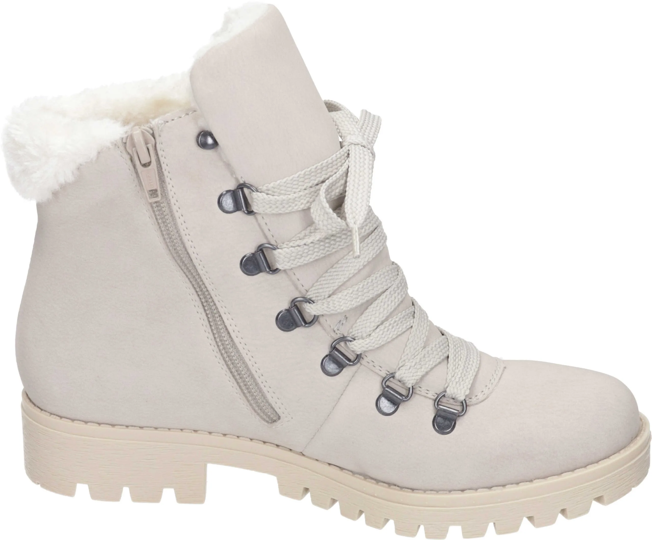 Rieker Schnürstiefeletten In Cliff/bianco 6 Rieker Schnürstiefeletten In Cliff/bianco – Bild 4