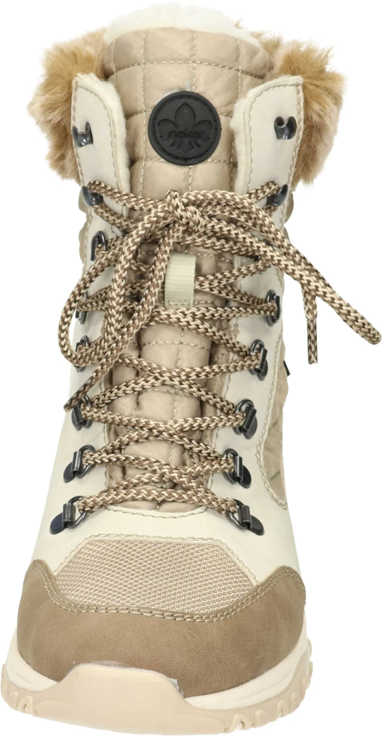 Rieker Schnürstiefeletten In Fango/lehm/crema/beige/steppe 5 Rieker Schnürstiefeletten In Fango/lehm/crema/beige/steppe – Bild 3