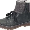 Rieker Schnürstiefeletten In Forest/graphit 2 Rieker Schnürstiefeletten In Forest/graphit -Rieker rieker schnurstiefeletten in forest graphit
