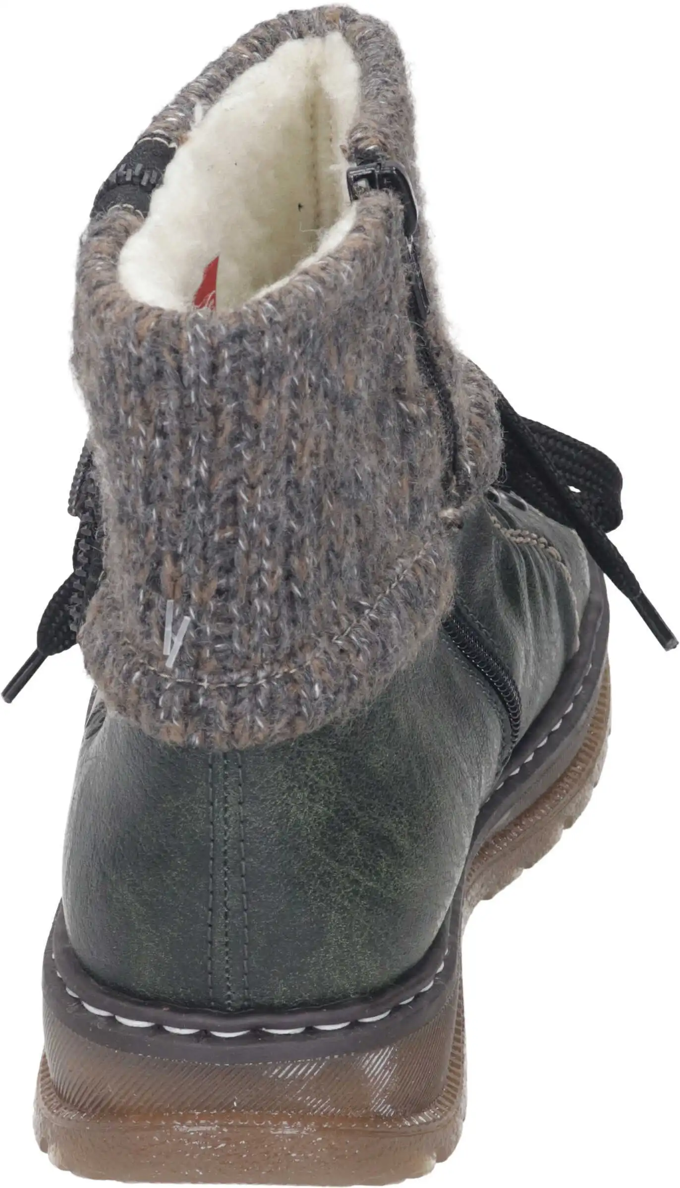 Rieker Schnürstiefeletten In Forest/graphit 7 Rieker Schnürstiefeletten In Forest/graphit – Bild 5