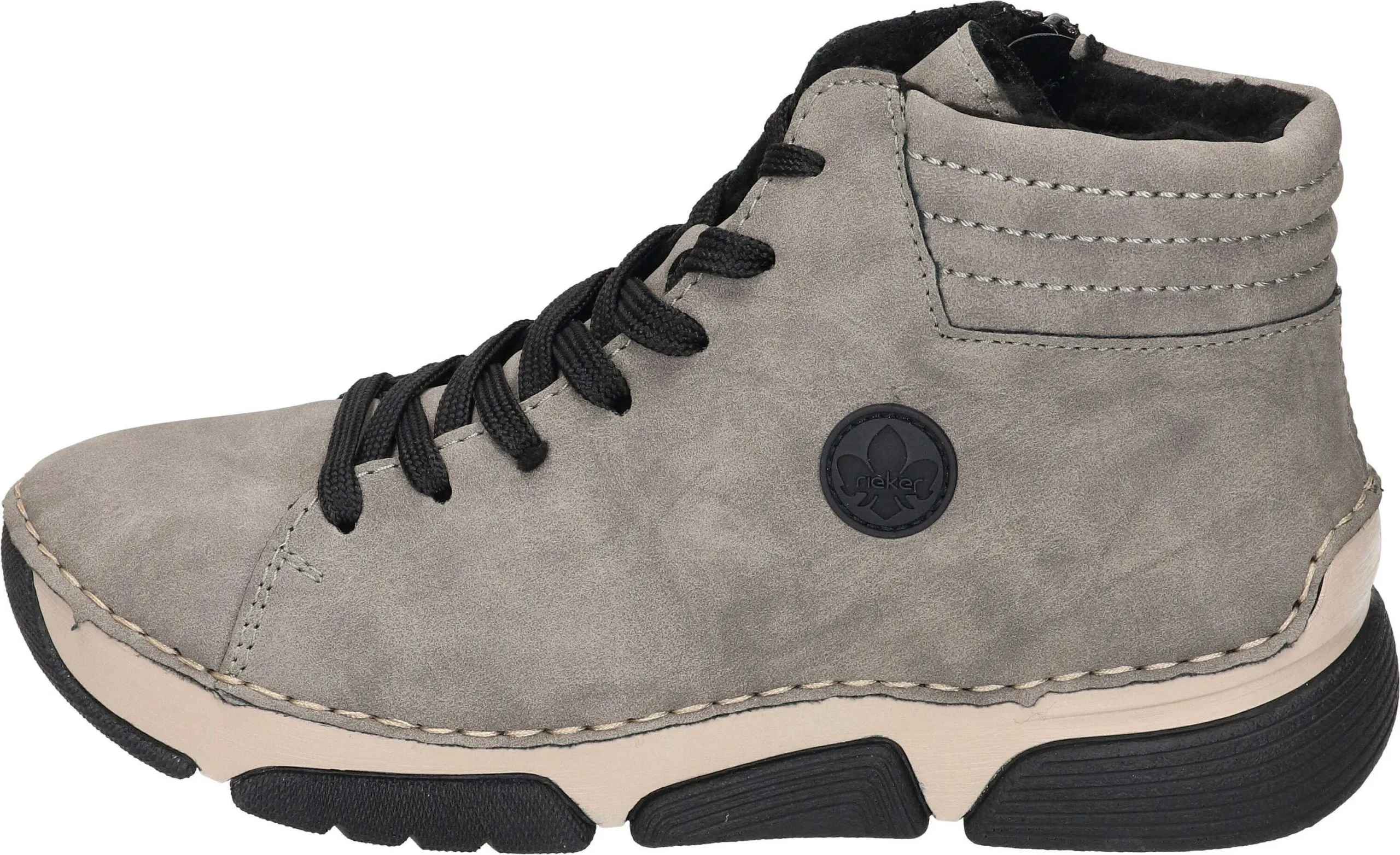 Rieker Schnürstiefeletten In Grey 4 Rieker Schnürstiefeletten In Grey – Bild 2
