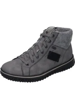 Rieker Schnürstiefeletten In Grey/fog/schwarz 20 Rieker Schnürstiefeletten In Grey/fog/schwarz -Rieker rieker schnurstiefeletten in grey fog schwarz 6