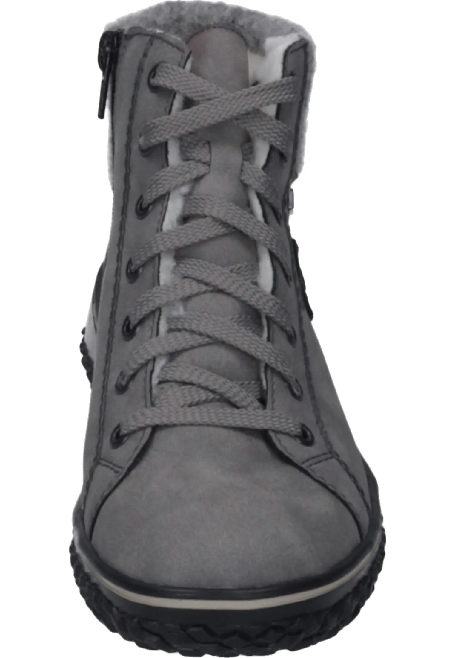 Rieker Schnürstiefeletten In Grey/fog/schwarz 11 Rieker Schnürstiefeletten In Grey/fog/schwarz – Bild 9
