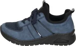 Rieker Schnürstiefeletten In Jeans/pazifik/marine/schwarz-metallic/schwarz 9 Rieker Schnürstiefeletten In Jeans/pazifik/marine/schwarz-metallic/schwarz -Rieker rieker schnurstiefeletten in jeans pazifik marine schwarz metallic schwarz 1