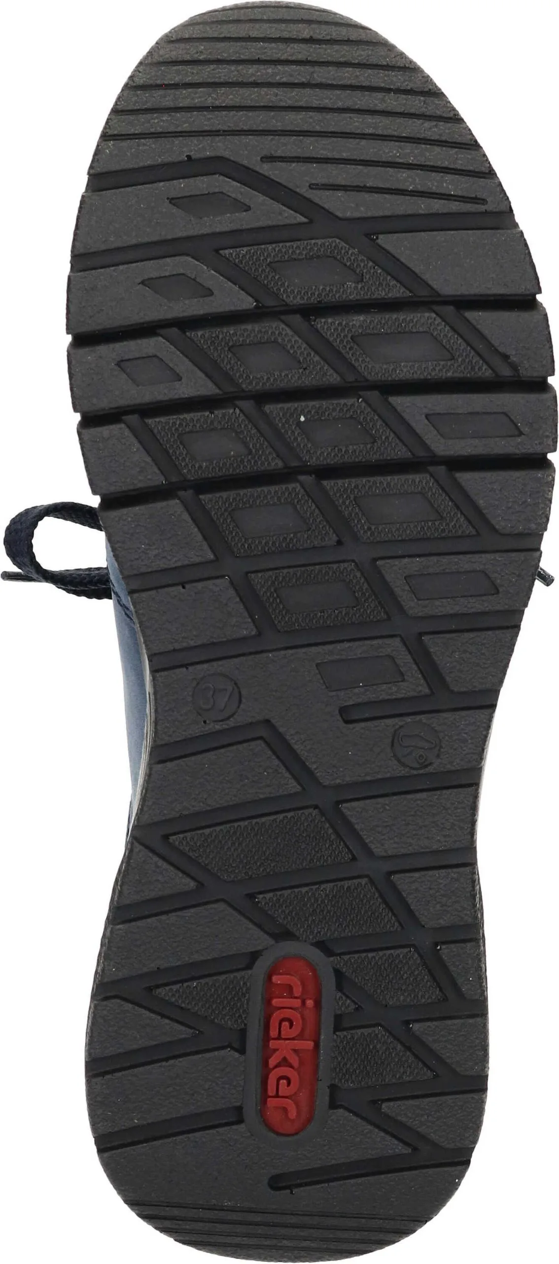 Rieker Schnürstiefeletten In Jeans/pazifik/marine/schwarz-metallic/schwarz 8 Rieker Schnürstiefeletten In Jeans/pazifik/marine/schwarz-metallic/schwarz – Bild 6