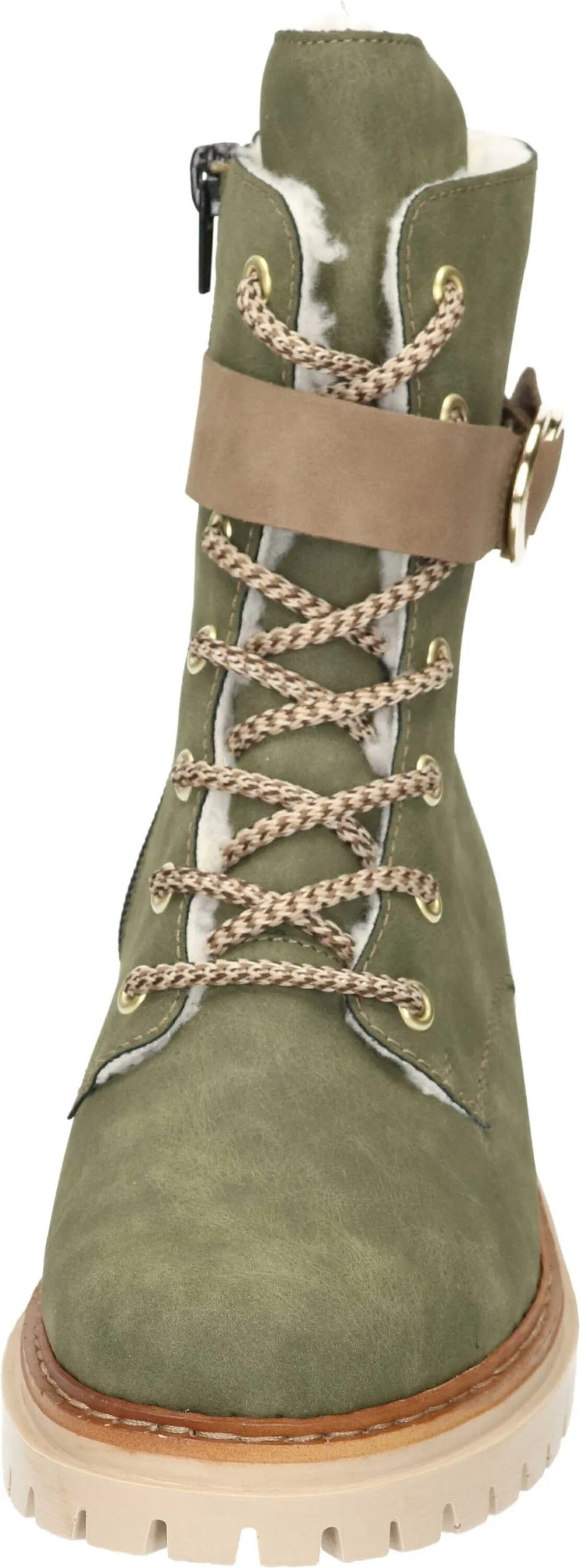 Rieker Schnürstiefeletten In Liane/fango 5 Rieker Schnürstiefeletten In Liane/fango – Bild 3