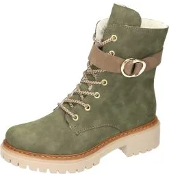 Rieker Schnürstiefeletten In Liane/fango