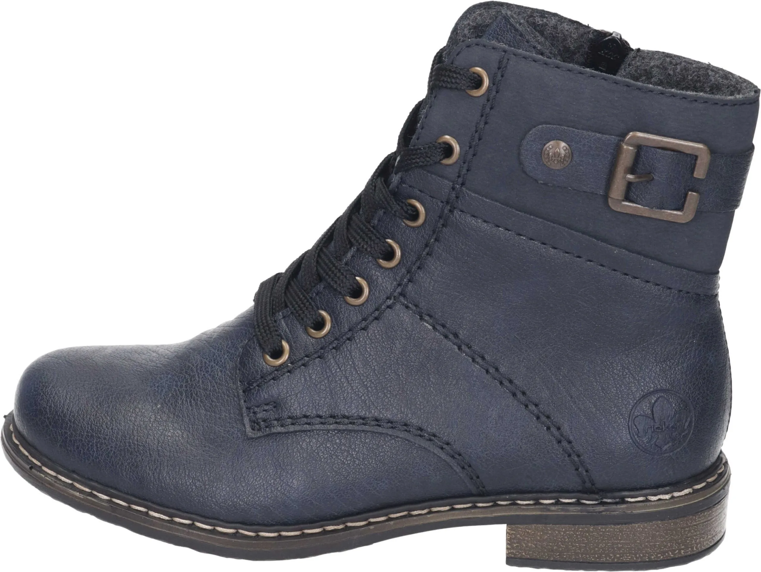 Rieker Schnürstiefeletten In Ozean/pazifik 4 Rieker Schnürstiefeletten In Ozean/pazifik – Bild 2