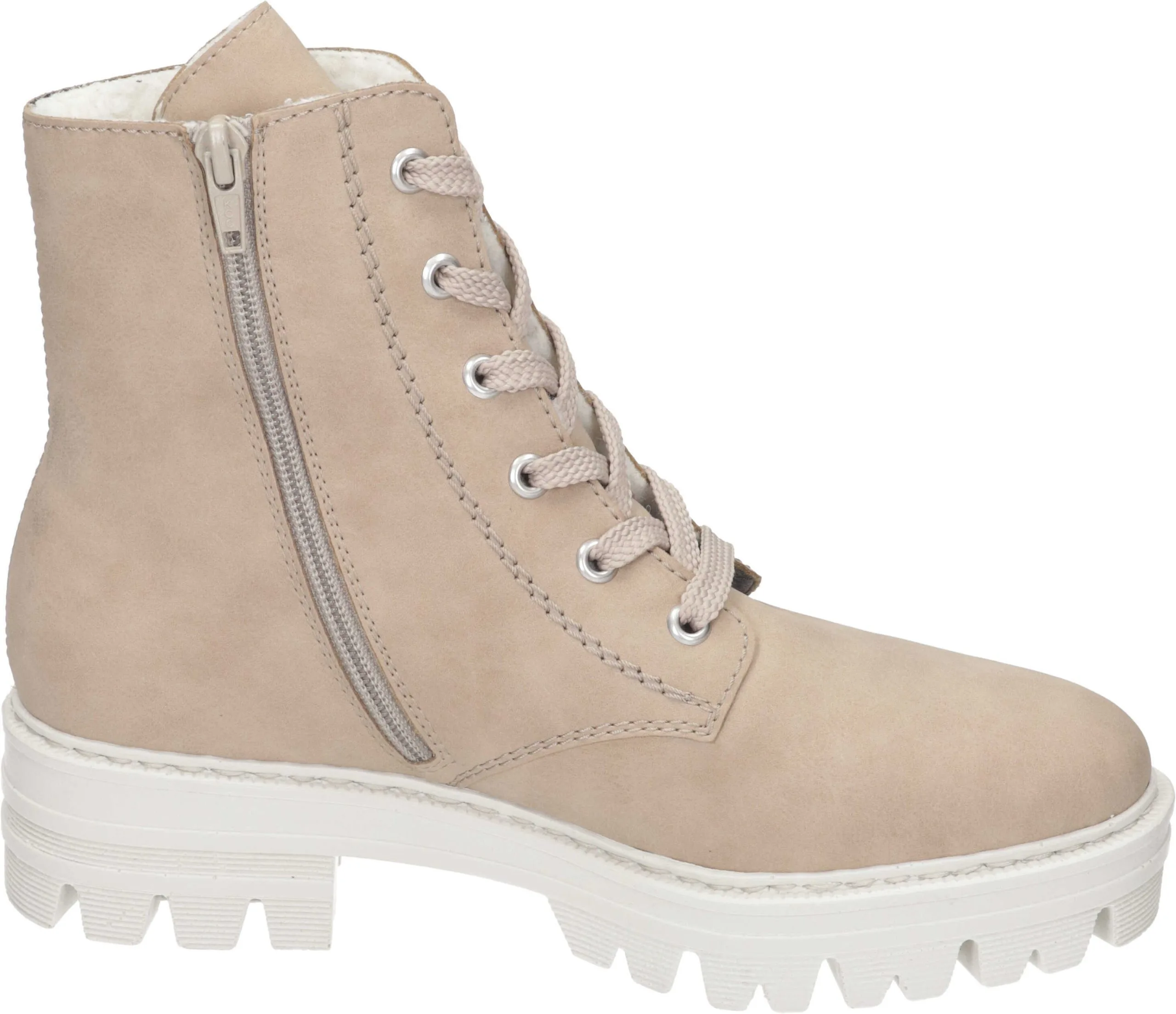 Rieker Schnürstiefeletten In Porzellan 6 Rieker Schnürstiefeletten In Porzellan – Bild 4