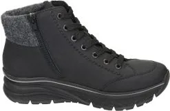 Rieker Schnürstiefeletten In Schwarz/anthrazit -Rieker rieker schnurstiefeletten in schwarz anthrazit 3