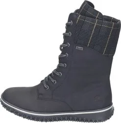 Rieker Schnürstiefeletten In Schwarz/schwarz-gold 9 Rieker Schnürstiefeletten In Schwarz/schwarz-gold -Rieker rieker schnurstiefeletten in schwarz schwarz gold 1