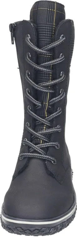 Rieker Schnürstiefeletten In Schwarz/schwarz-gold 10 Rieker Schnürstiefeletten In Schwarz/schwarz-gold -Rieker rieker schnurstiefeletten in schwarz schwarz gold 2