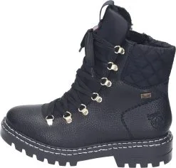 Rieker Schnürstiefeletten In Schwarz/schwarz/schwarz 9 Rieker Schnürstiefeletten In Schwarz/schwarz/schwarz -Rieker rieker schnurstiefeletten in schwarz schwarz schwarz 1