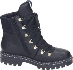 Rieker Schnürstiefeletten In Schwarz/schwarz/schwarz 11 Rieker Schnürstiefeletten In Schwarz/schwarz/schwarz -Rieker rieker schnurstiefeletten in schwarz schwarz schwarz 3