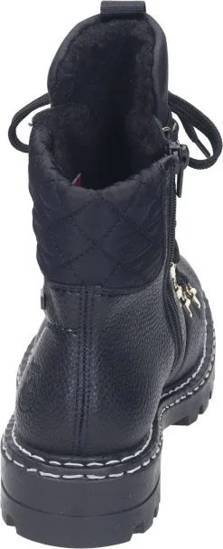 Rieker Schnürstiefeletten In Schwarz/schwarz/schwarz 12 Rieker Schnürstiefeletten In Schwarz/schwarz/schwarz -Rieker rieker schnurstiefeletten in schwarz schwarz schwarz 4