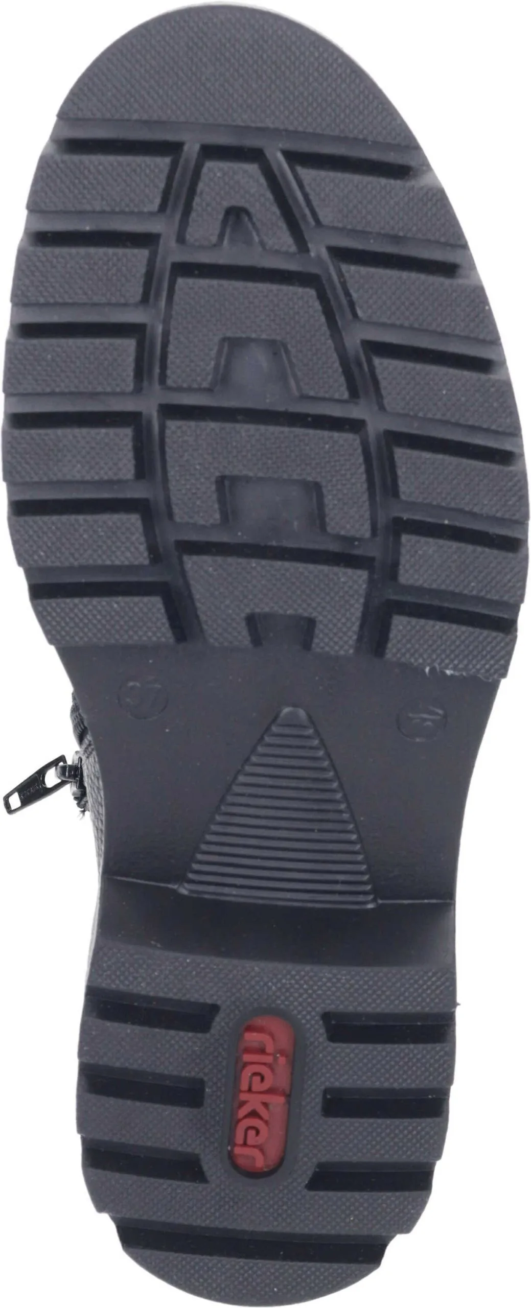Rieker Schnürstiefeletten In Schwarz/schwarz/schwarz 8 Rieker Schnürstiefeletten In Schwarz/schwarz/schwarz – Bild 6