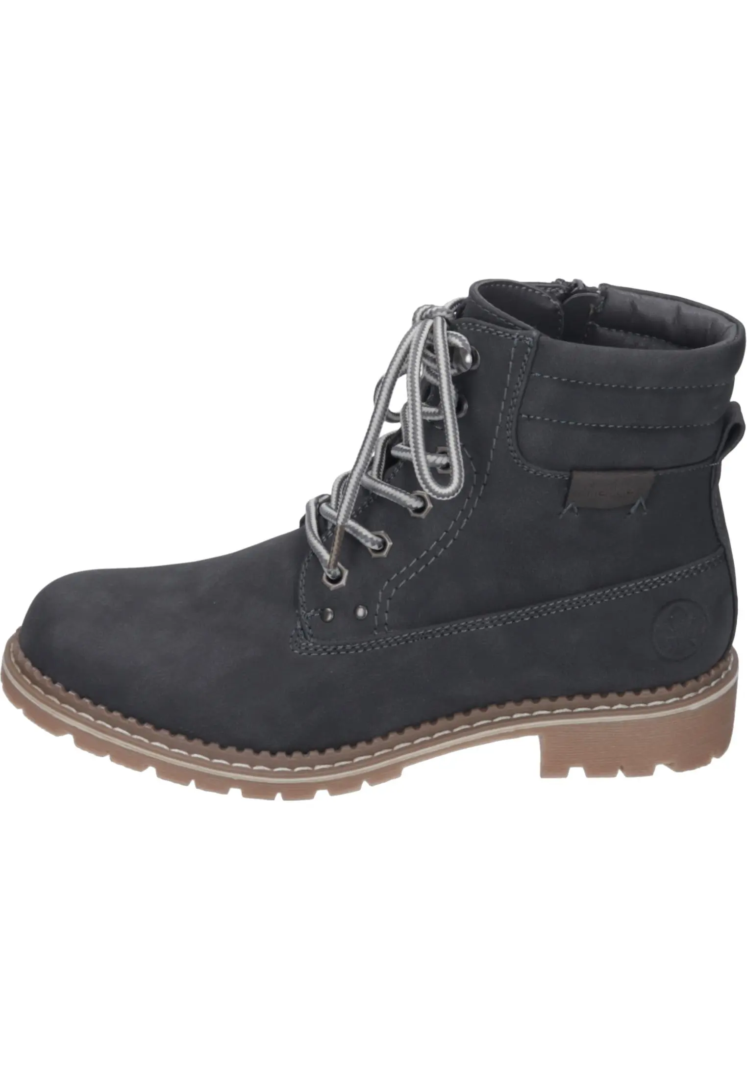 Rieker Schnürstiefeletten In Smoke/graphit 4 Rieker Schnürstiefeletten In Smoke/graphit – Bild 2