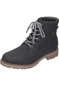 Rieker Schnürstiefeletten In Smoke/graphit