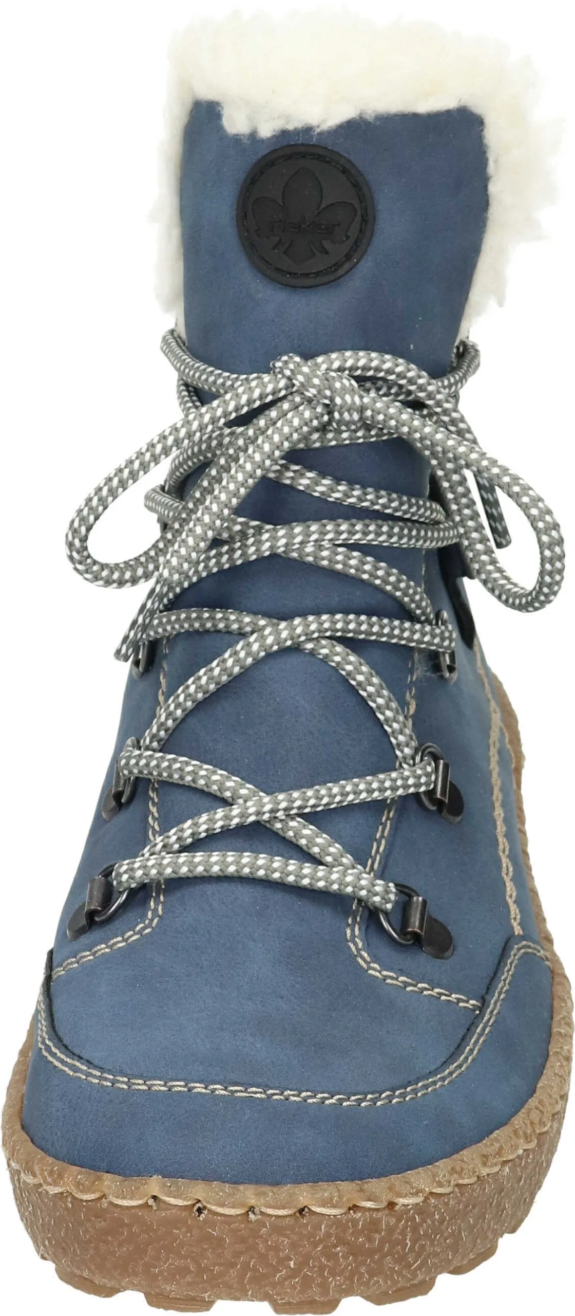Rieker Schnürstiefeletten In Textil 5 Rieker Schnürstiefeletten In Textil – Bild 3