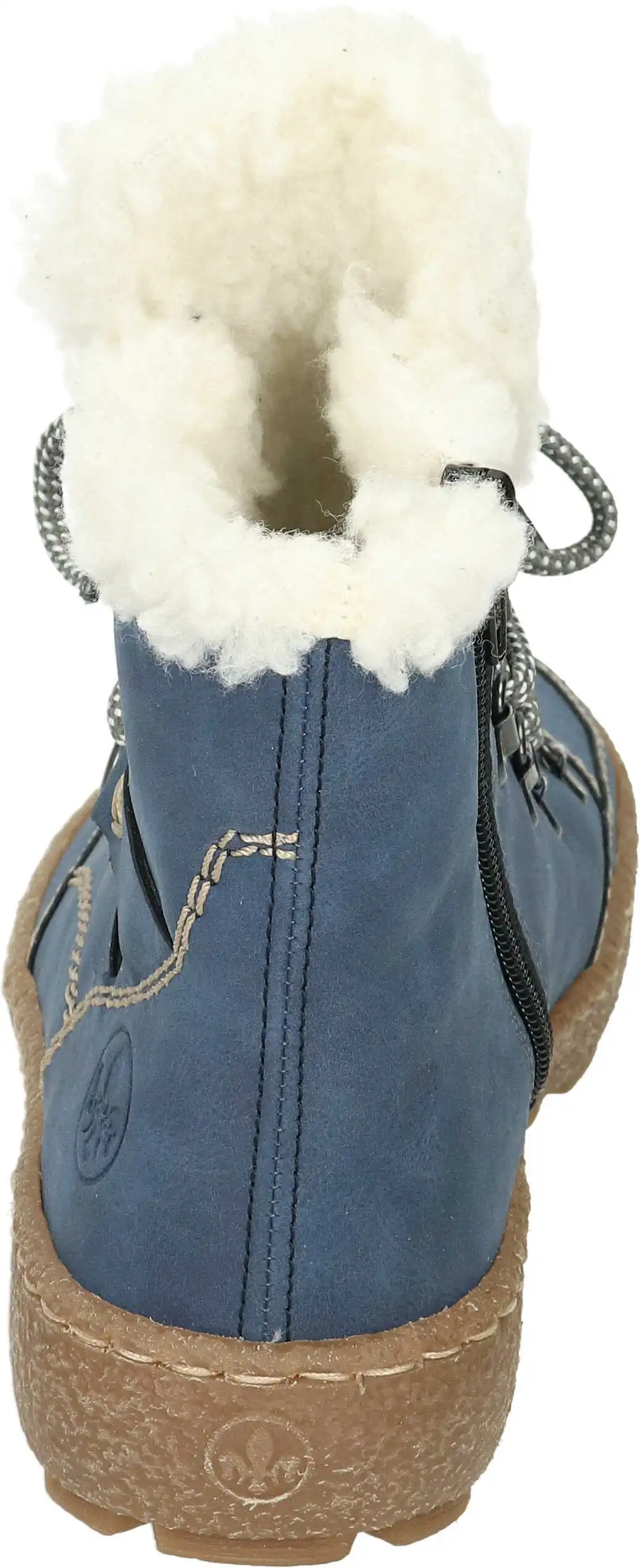 Rieker Schnürstiefeletten In Textil 7 Rieker Schnürstiefeletten In Textil – Bild 5