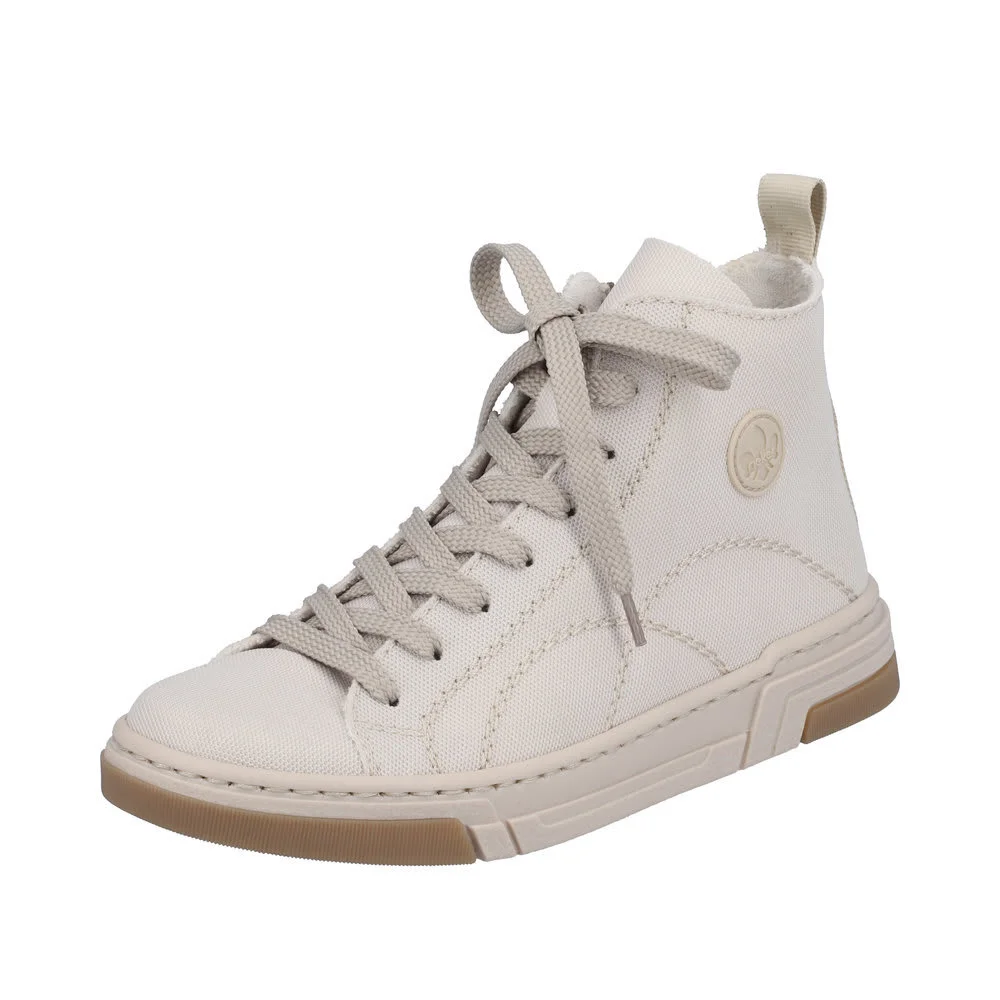 Rieker Sneaker High In Beige 3 Rieker Sneaker High In Beige