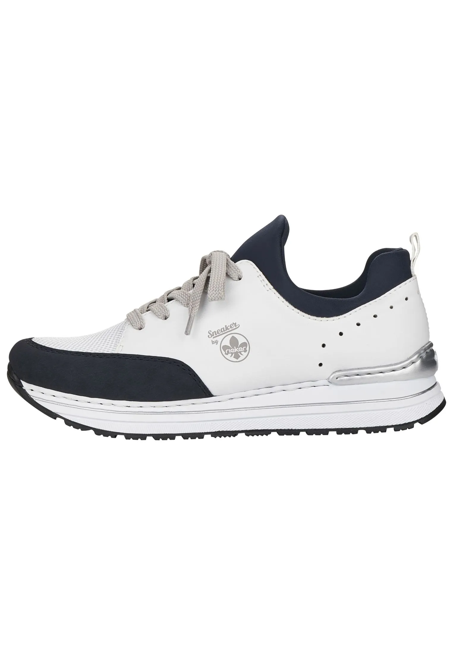 Rieker Sneaker In Weiß/Blau 4 Rieker Sneaker In Weiß/Blau – Bild 2