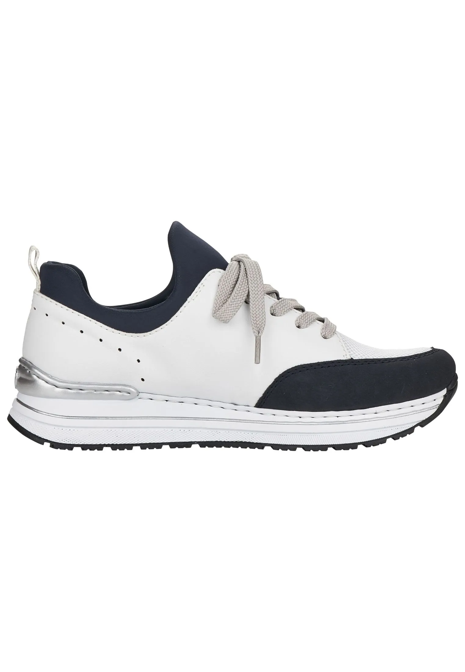 Rieker Sneaker In Weiß/Blau 5 Rieker Sneaker In Weiß/Blau – Bild 3