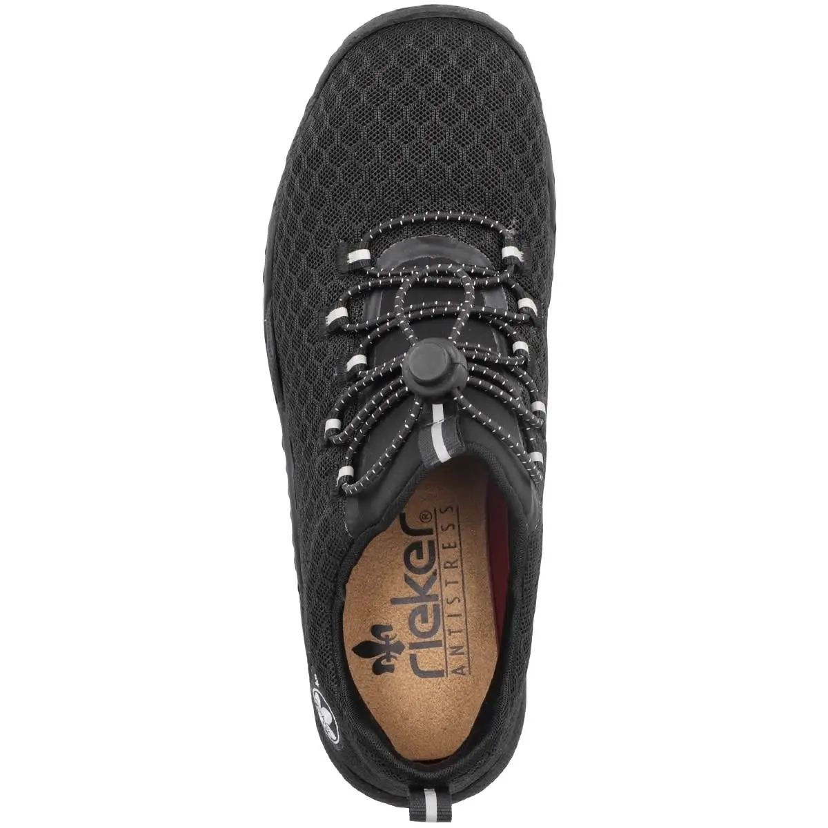 Rieker Sneaker Low L0550 In Schwarz 4 Rieker Sneaker Low L0550 In Schwarz – Bild 2