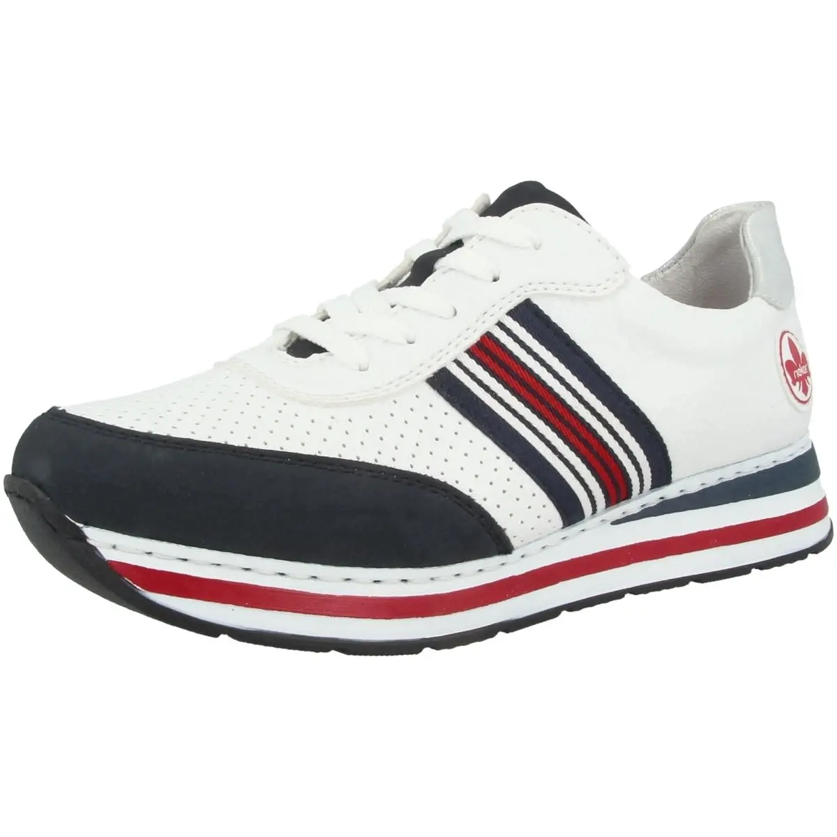 Rieker Sneaker Low L2327 In Weiss 6 Rieker Sneaker Low L2327 In Weiss – Bild 4