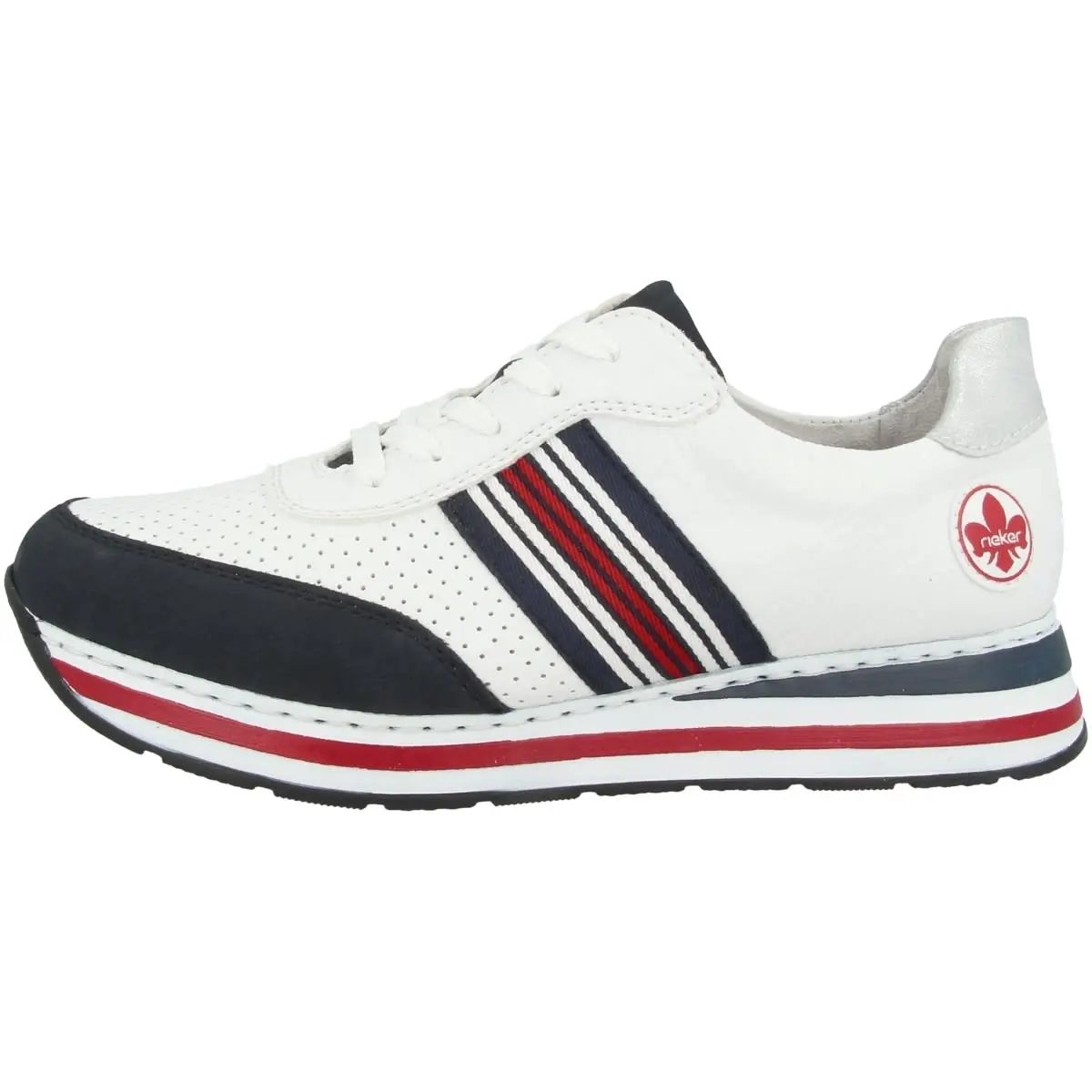 Rieker Sneaker Low L2327 In Weiss 3 Rieker Sneaker Low L2327 In Weiss