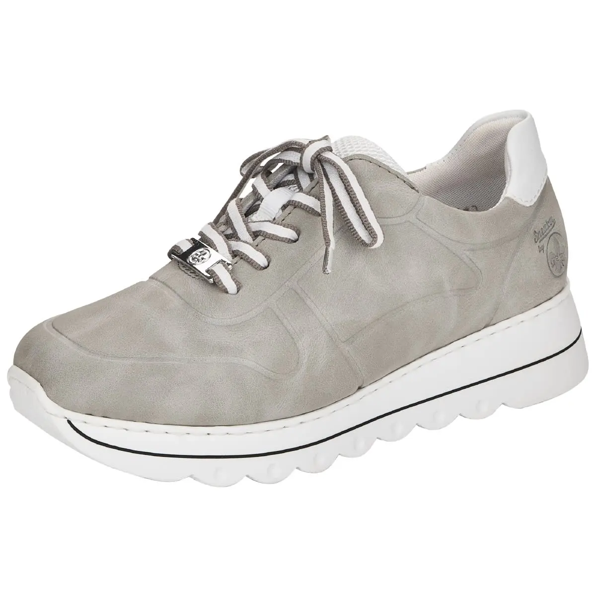 Rieker Sneaker Low L3302 In Grau 6 Rieker Sneaker Low L3302 In Grau – Bild 4