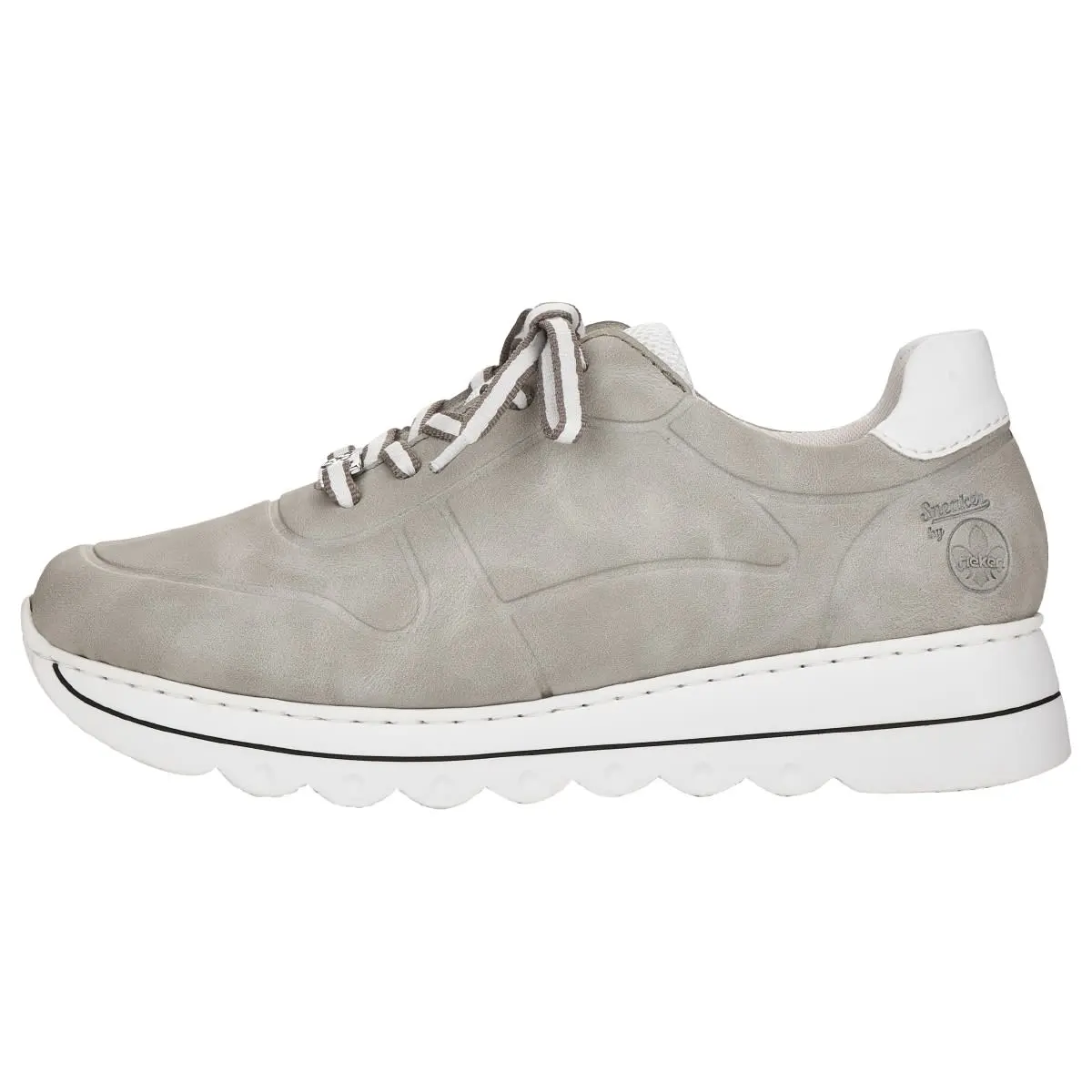 Rieker Sneaker Low L3302 In Grau 3 Rieker Sneaker Low L3302 In Grau