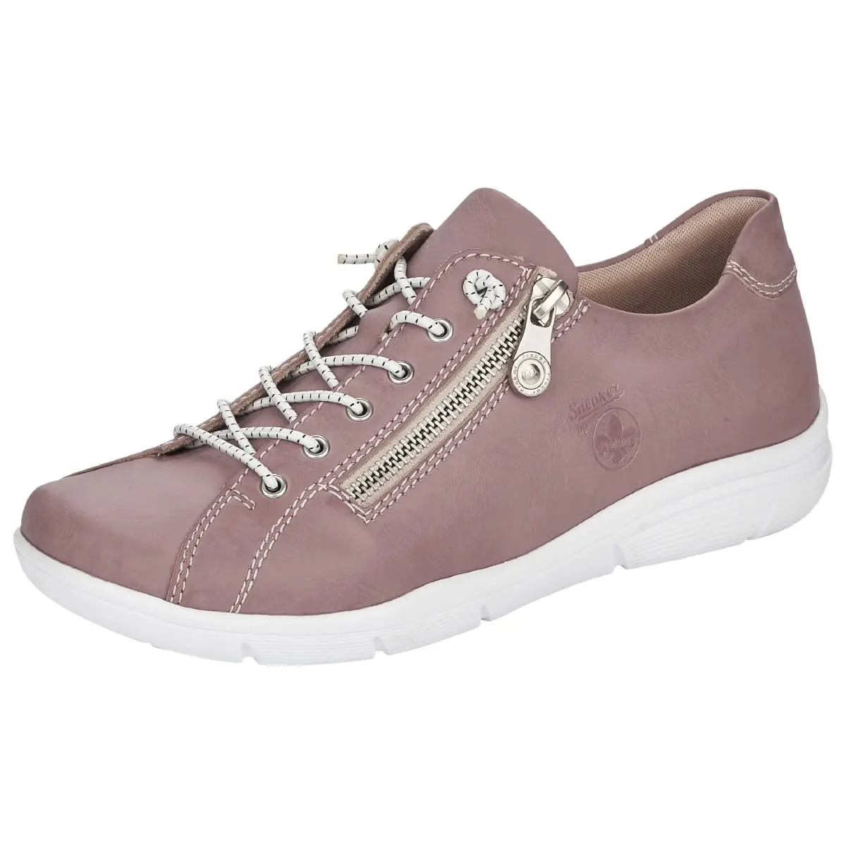 Rieker Sneaker Low L7460 In Rosa 6 Rieker Sneaker Low L7460 In Rosa – Bild 4