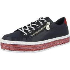 Rieker Sneaker Low L89C1 In Blau 10 Rieker Sneaker Low L89C1 In Blau -Rieker rieker sneaker low l89c1 in blau 3