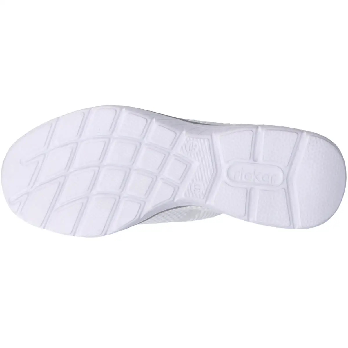 Rieker Sneaker Low M5074 In Weiss 7 Rieker Sneaker Low M5074 In Weiss – Bild 5