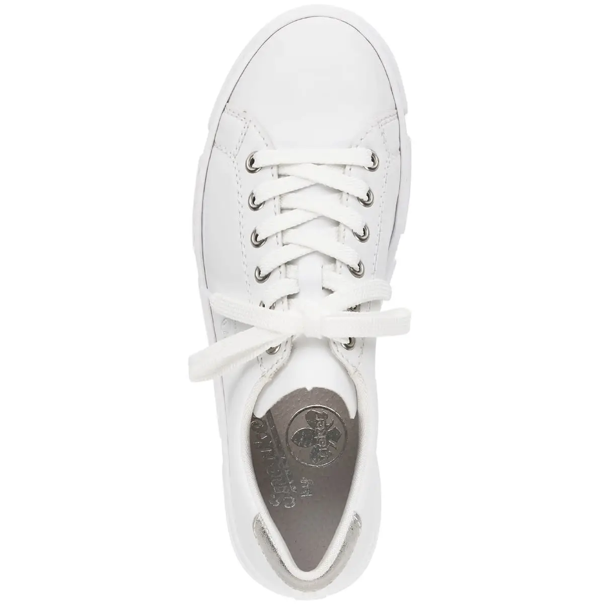 Rieker Sneaker Low N59W1 In Weiss 4 Rieker Sneaker Low N59W1 In Weiss – Bild 2