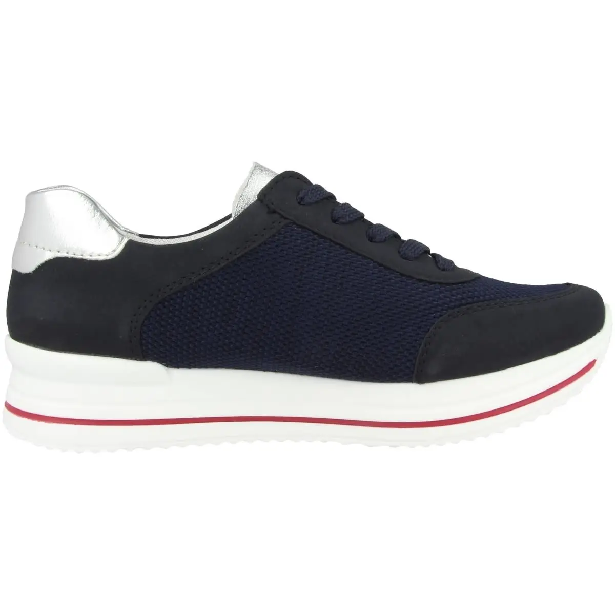 Rieker Sneaker Low N7322 In Blau 5 Rieker Sneaker Low N7322 In Blau – Bild 3