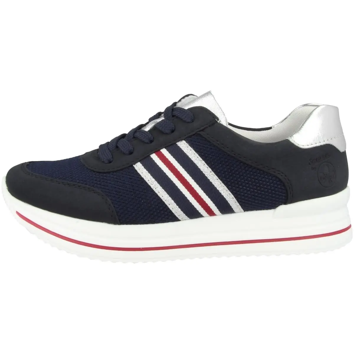Rieker Sneaker Low N7322 In Blau 3 Rieker Sneaker Low N7322 In Blau