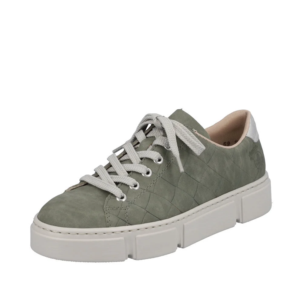 Rieker Sneaker Med In Olive 3 Rieker Sneaker Med In Olive