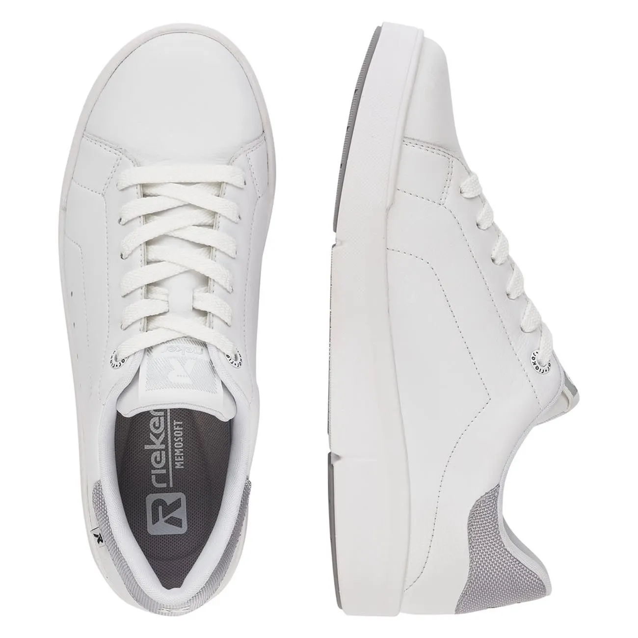 Rieker Sneaker Med In Weiß 11 Rieker Sneaker Med In Weiß – Bild 9