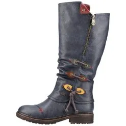 Rieker Stiefel 94791 In Blau