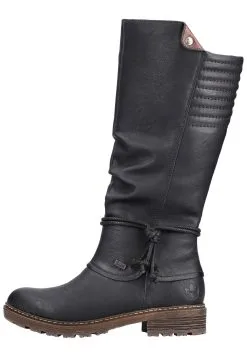 Rieker Stiefel In Schwarz/Braun -Rieker rieker stiefel in schwarz braun 1