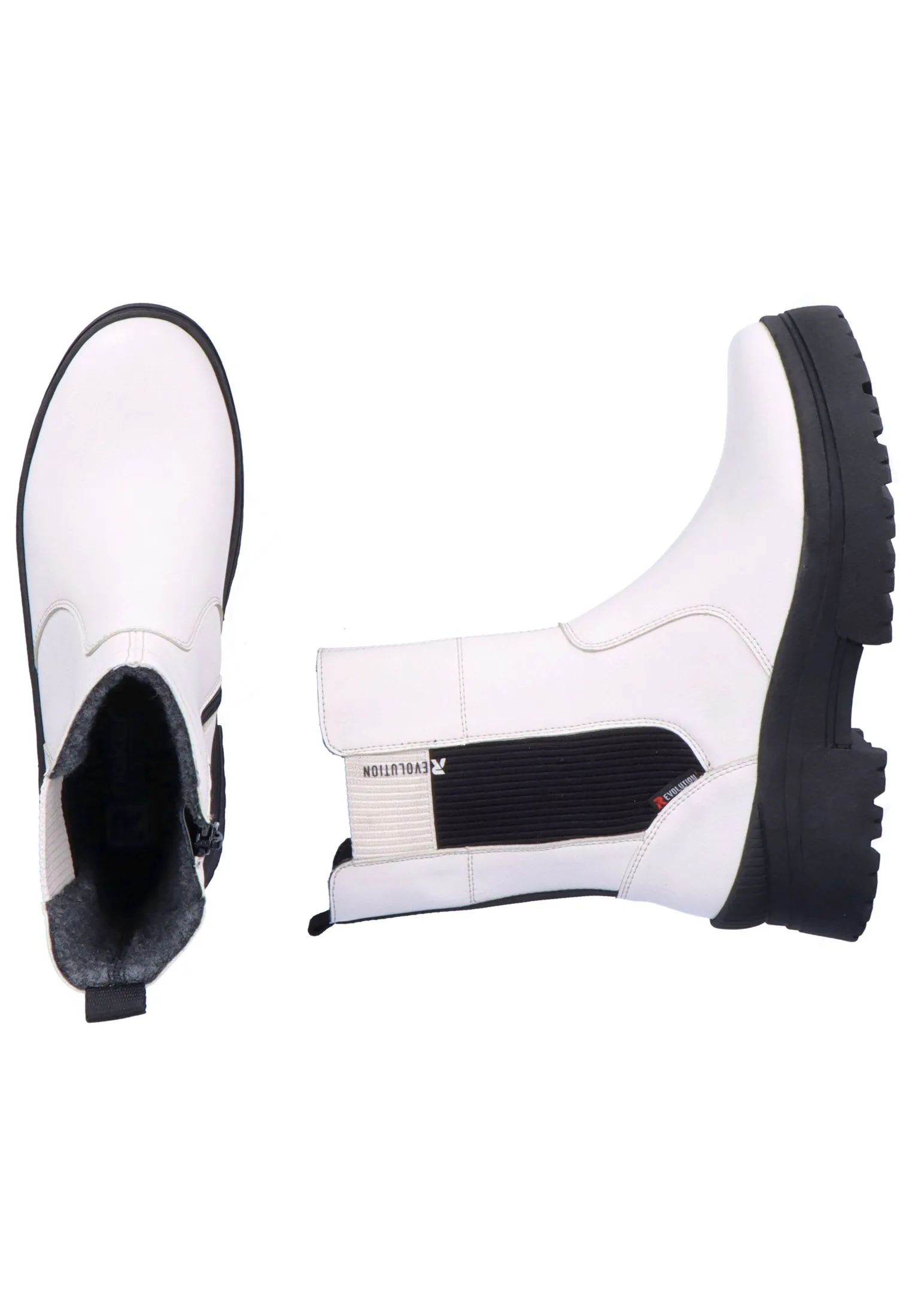 Rieker Stiefel In Weiß 8 Rieker Stiefel In Weiß – Bild 6